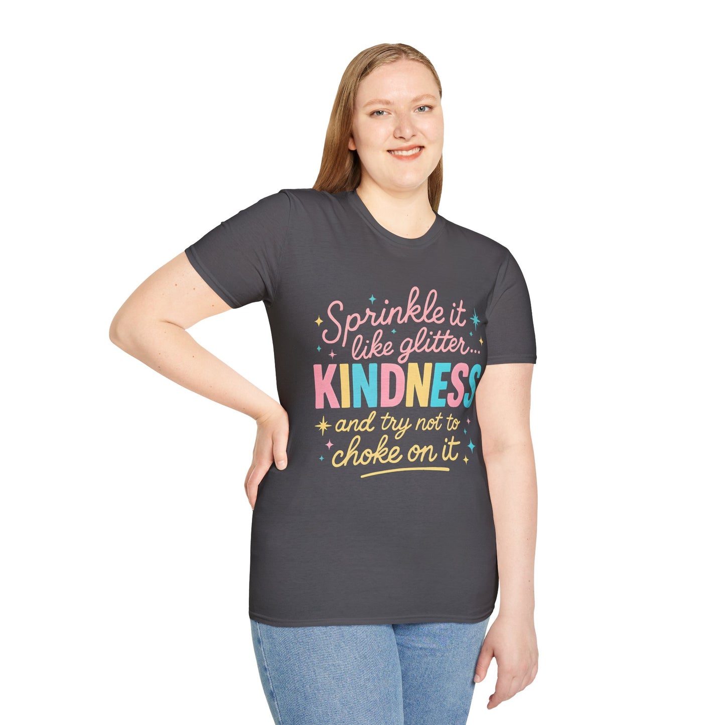 Kindness Glitter T-Shirt