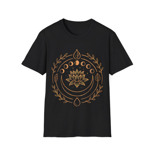 Bohemian Lotus Moon T-Shirt