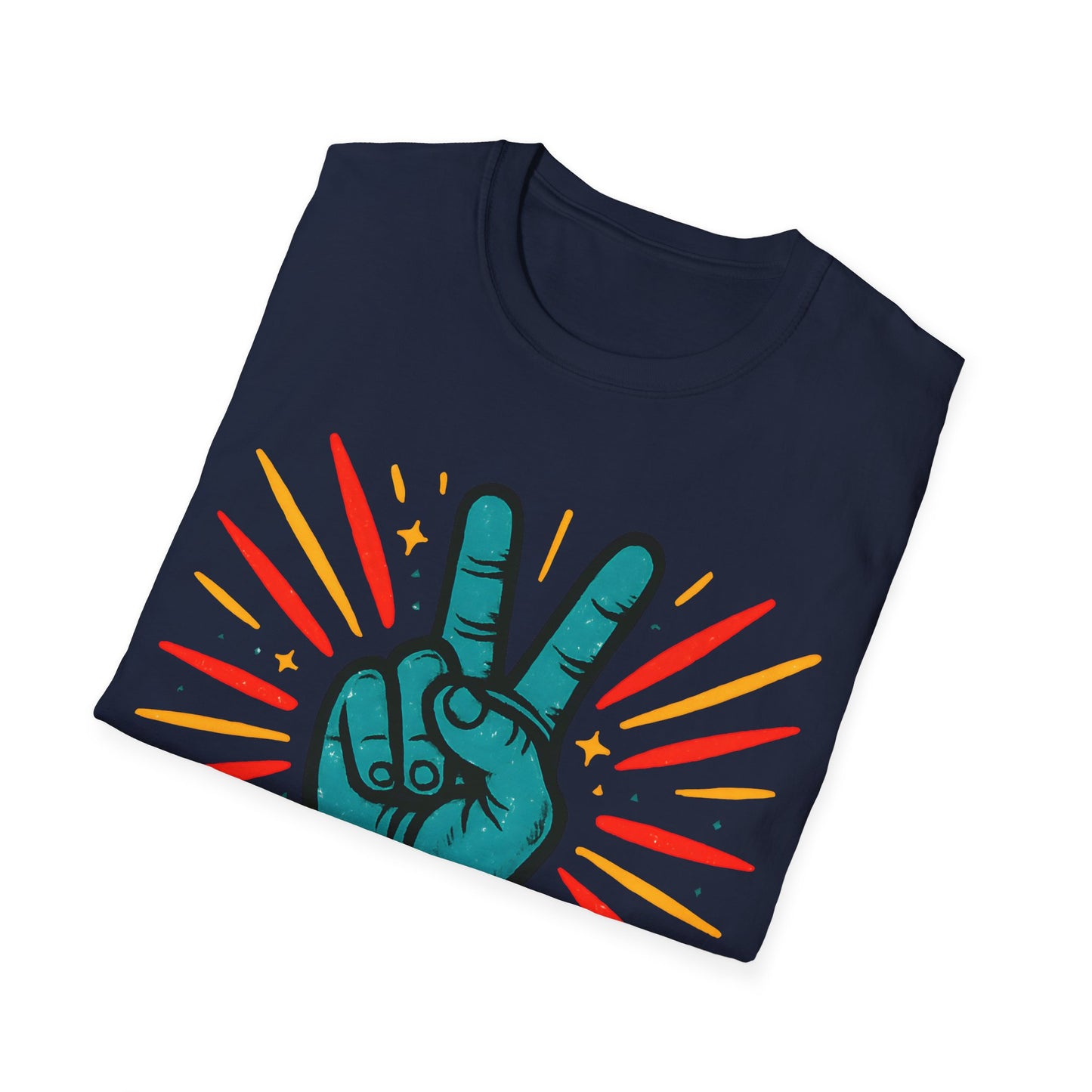 Stay Bright Peace Sign T-Shirt