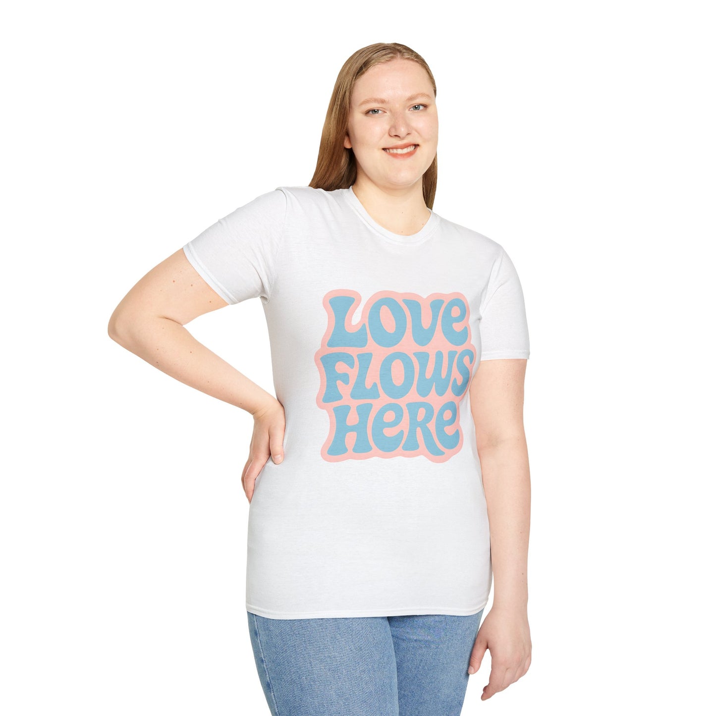 Love Flows Here T-Shirt