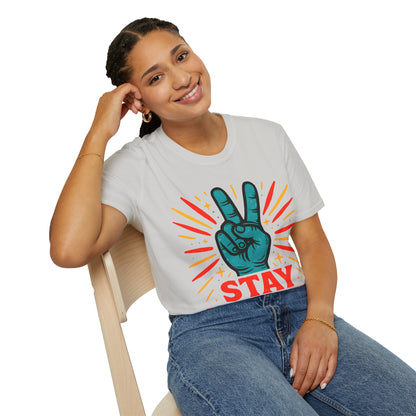Stay Bright Peace Sign T-Shirt