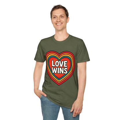 Love Wins Heart T-Shirt