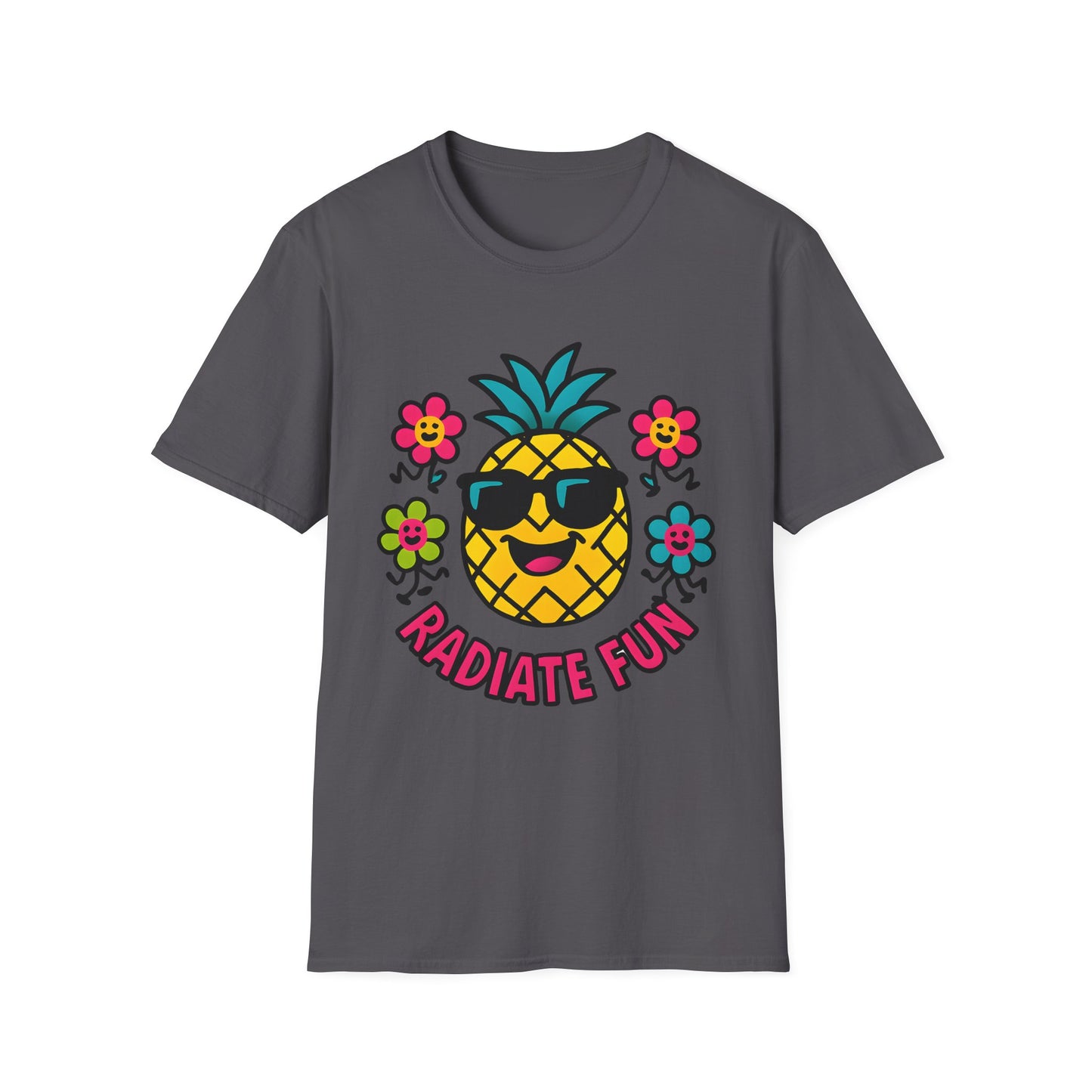 Pineapple Radiate Fun T-Shirt