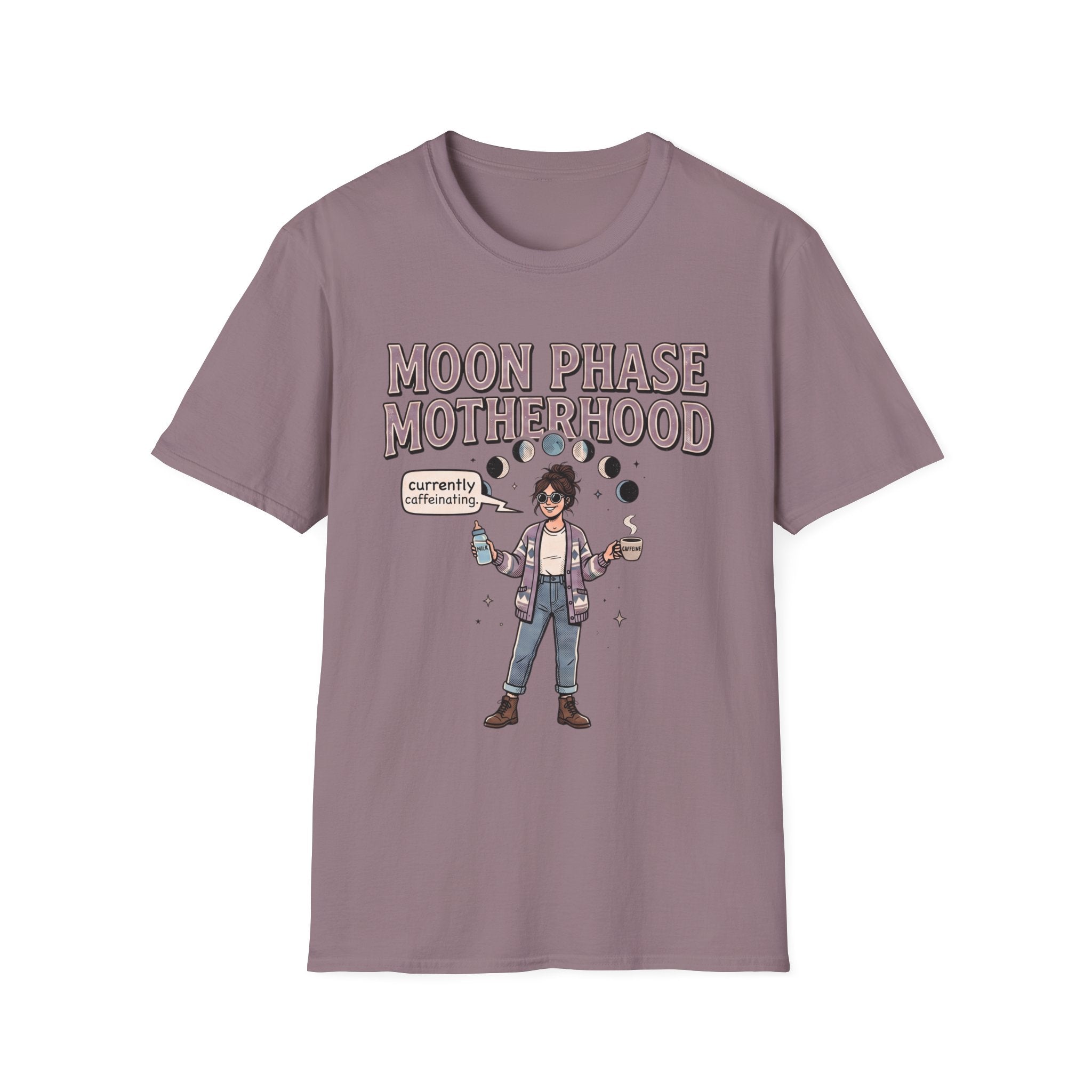 Moon Phase Motherhood T-Shirt