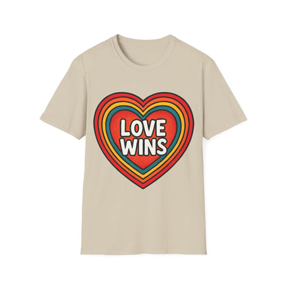 Love Wins Heart T-Shirt