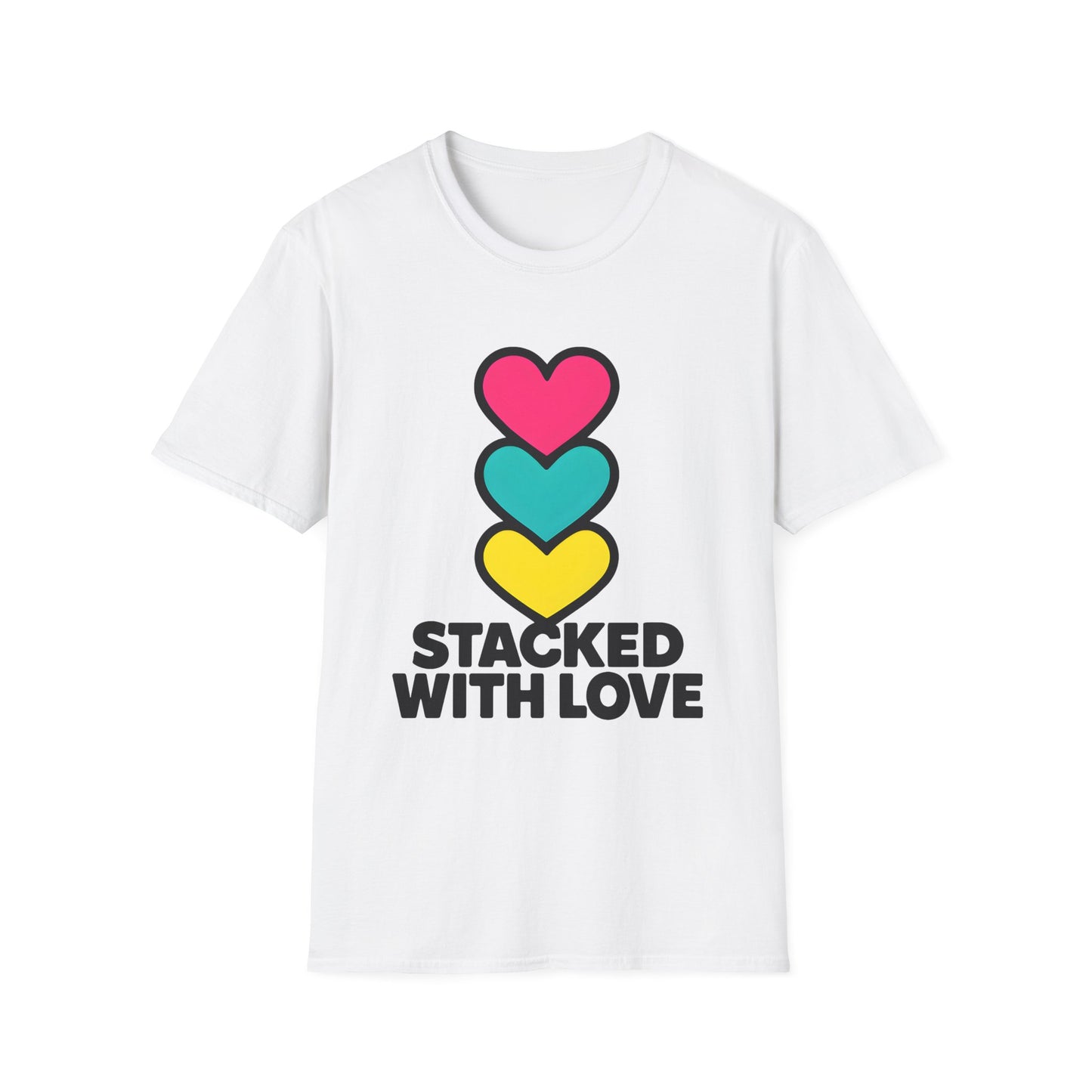 Colorful Love Heart T-Shirt