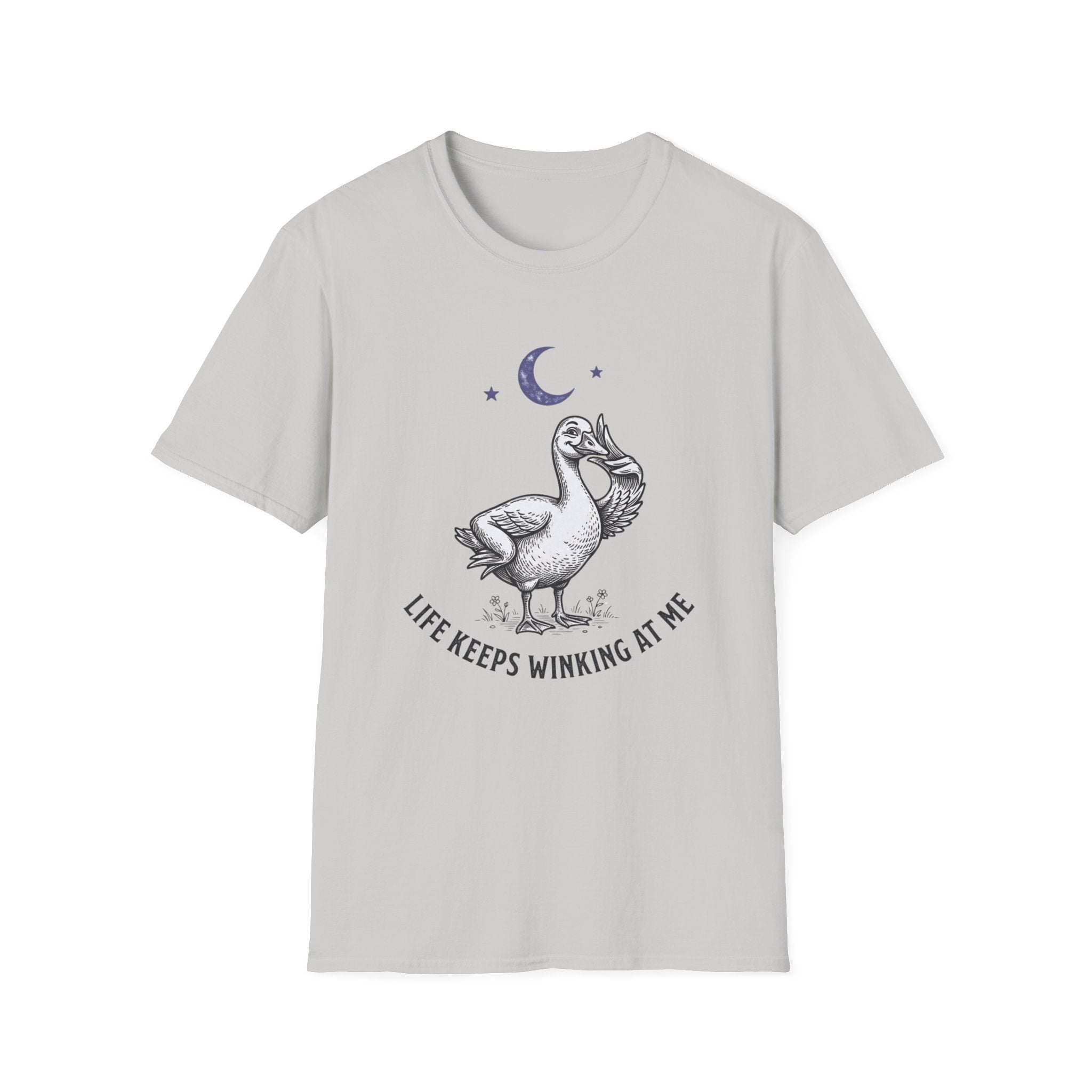 Duck Winking at Moon T-Shirt