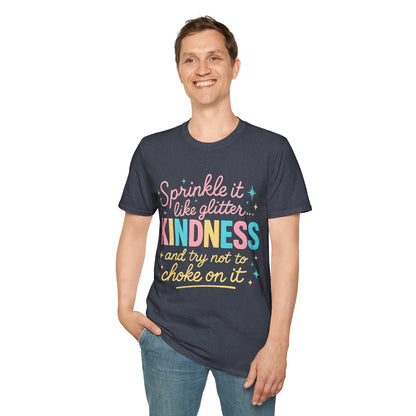 Kindness Glitter T-Shirt