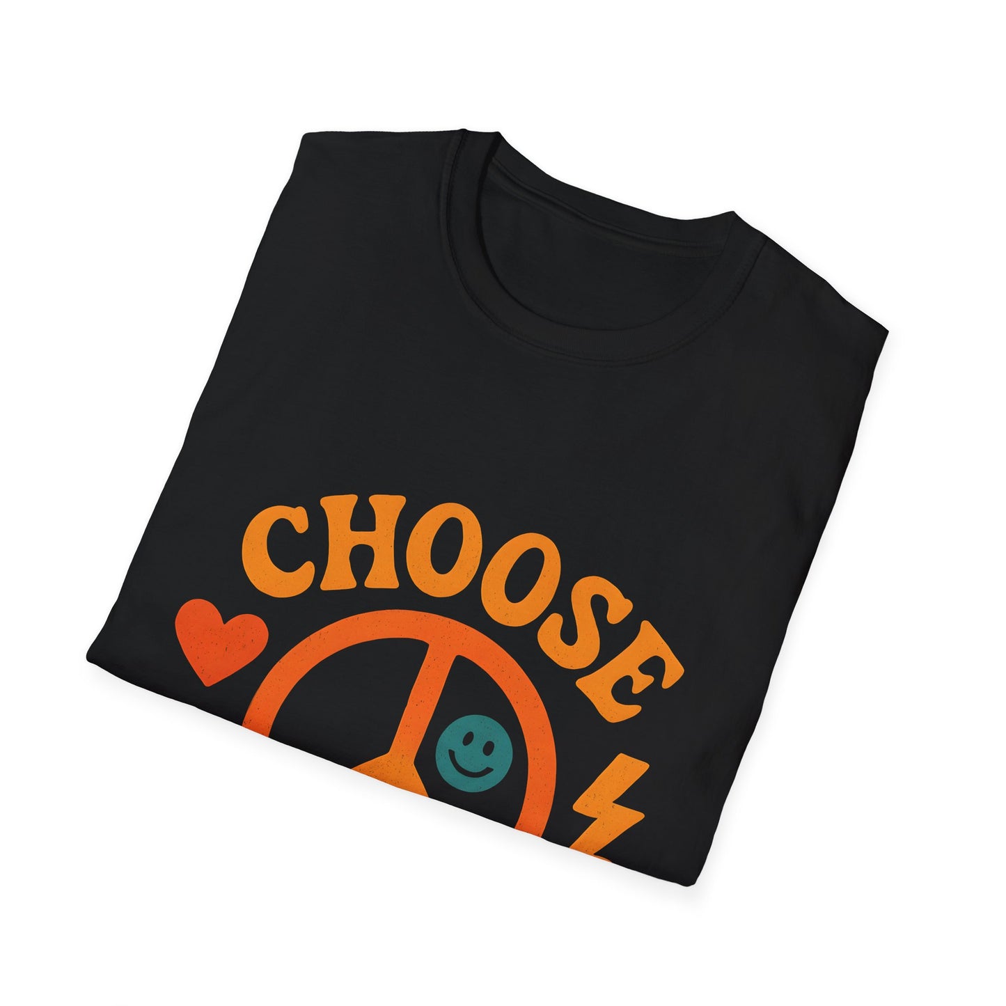 Choose Peace Retro Peace Sign T-Shirt