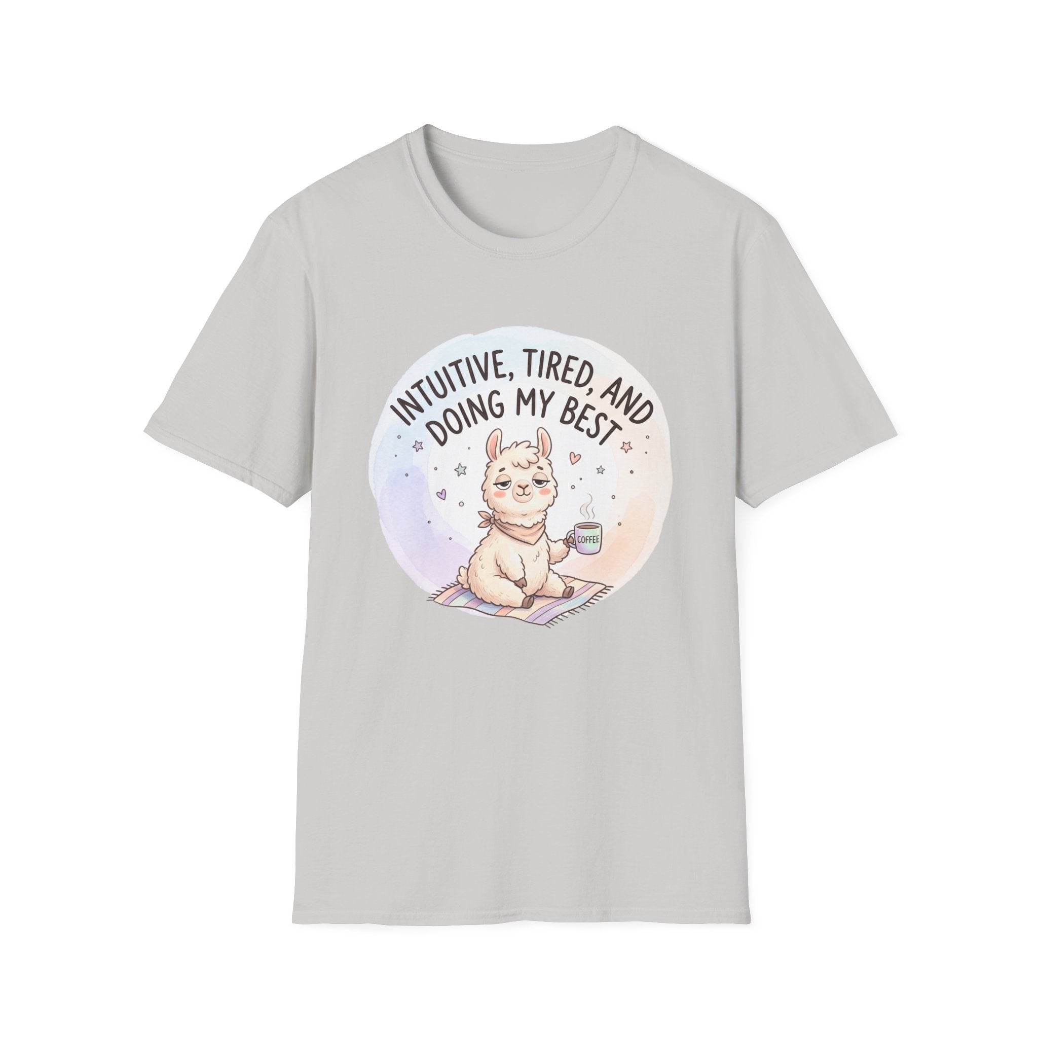 Intuitive, Tired, and Doing My Best Llama T-Shirt