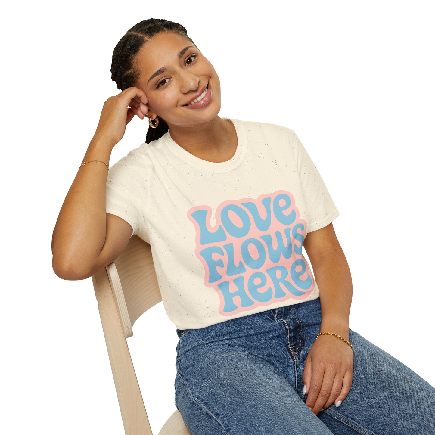 Love Flows Here T-Shirt