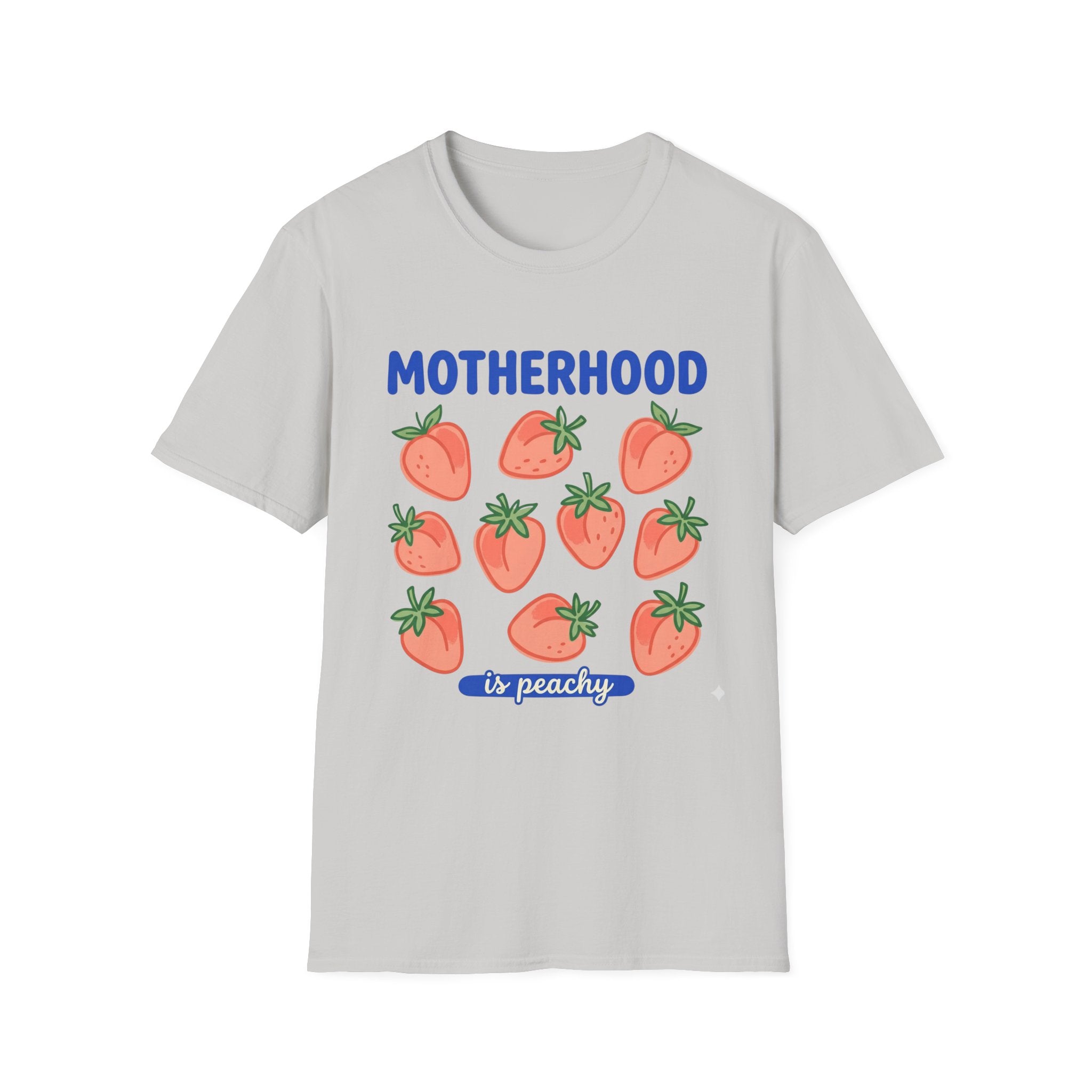 Motherhood Peach Design T-Shirt