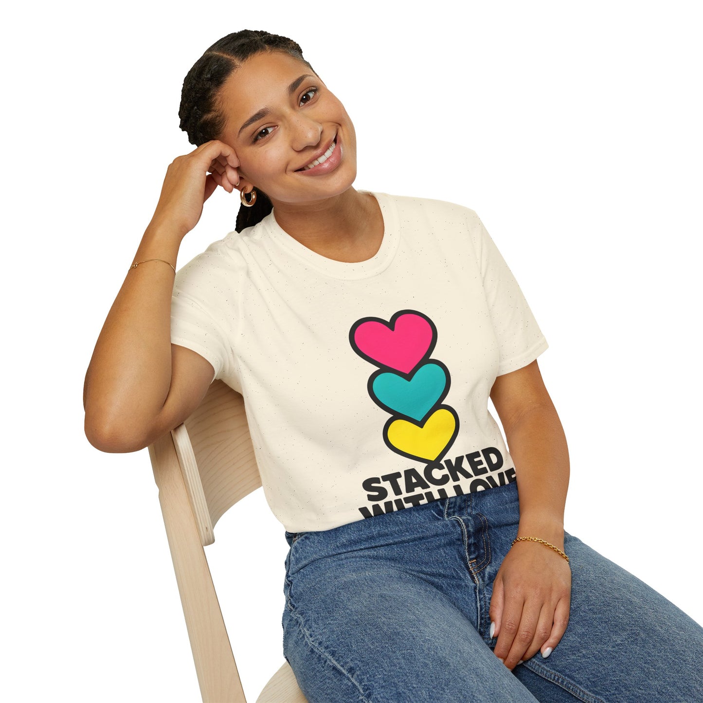 Colorful Love Heart T-Shirt