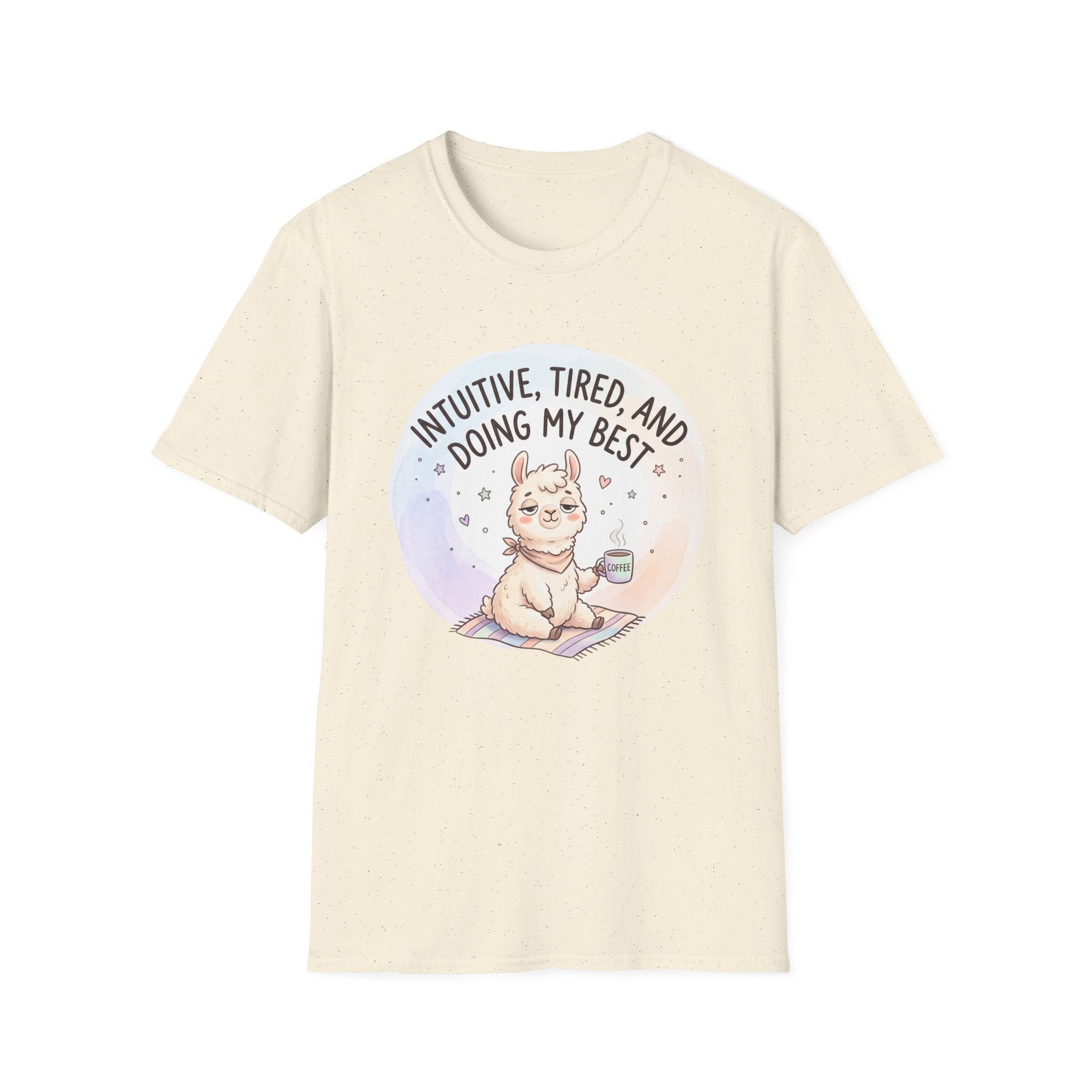 Intuitive, Tired, and Doing My Best Llama T-Shirt
