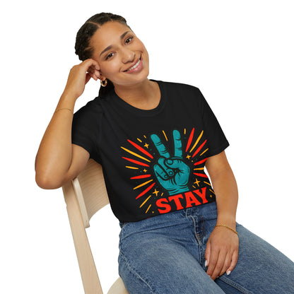 Stay Bright Peace Sign T-Shirt