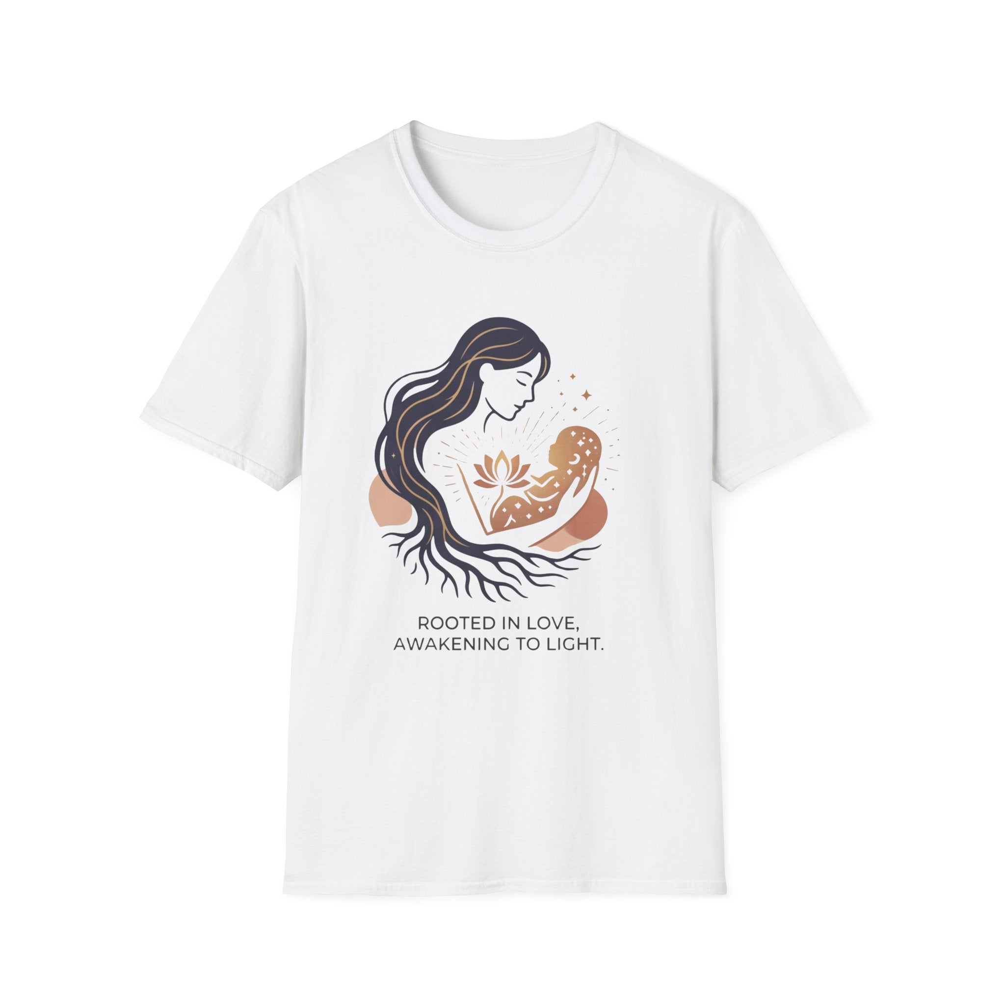 'Rooted in Love, Awakening to Light' T-shirt