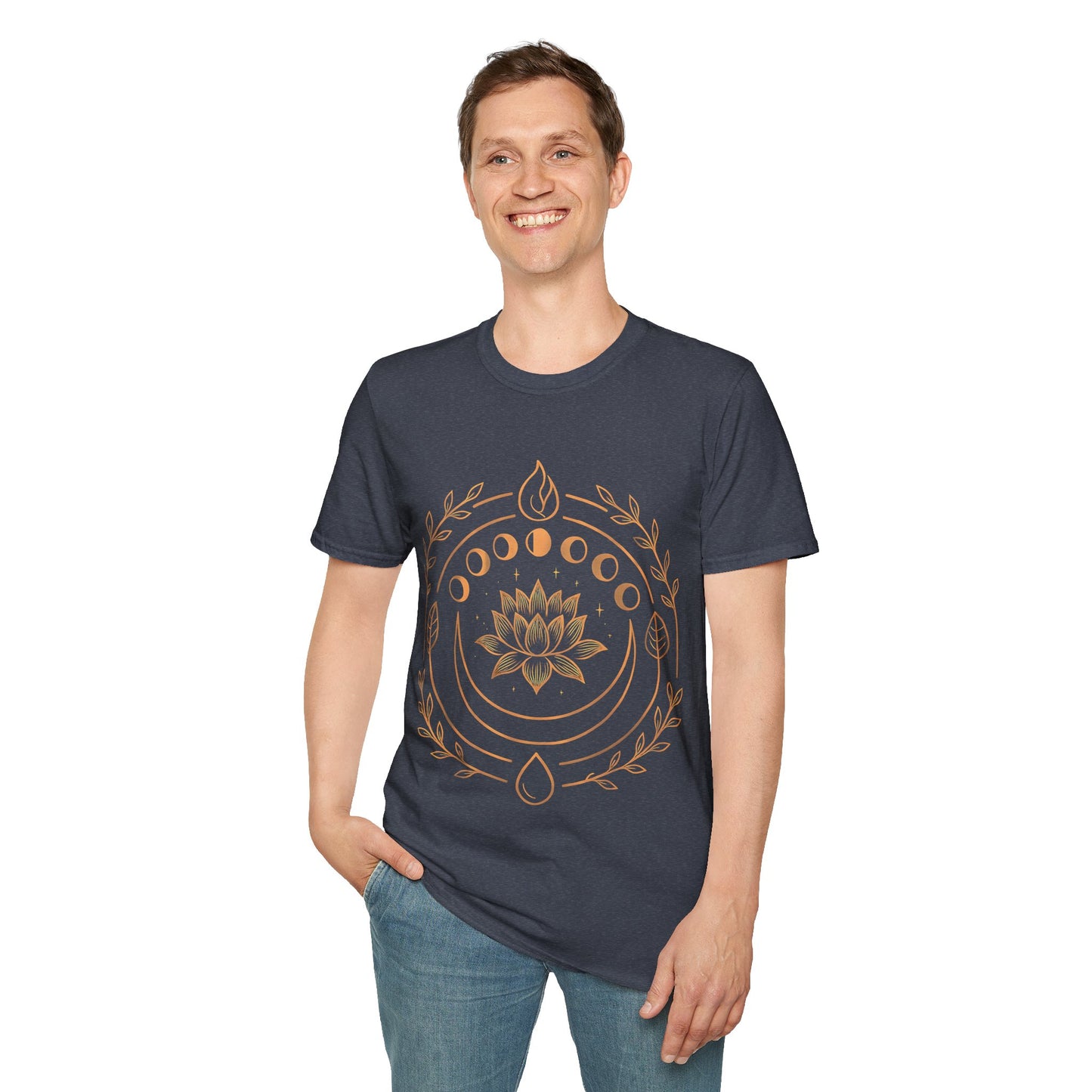 Bohemian Lotus Moon T-Shirt