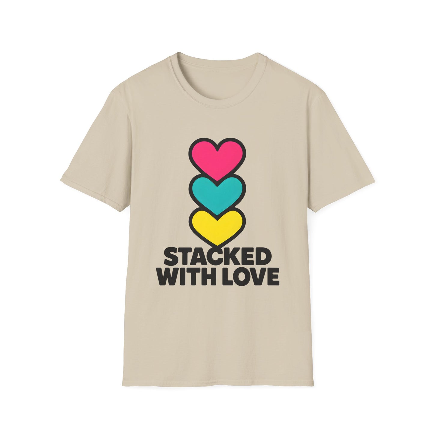 Colorful Love Heart T-Shirt