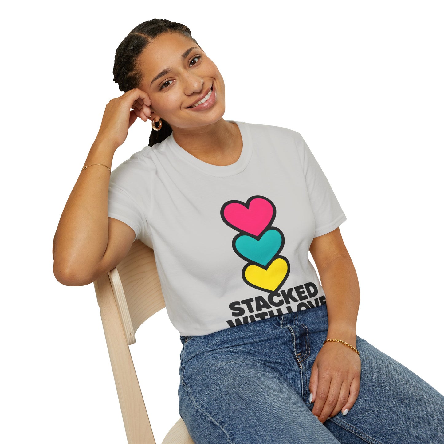 Colorful Love Heart T-Shirt