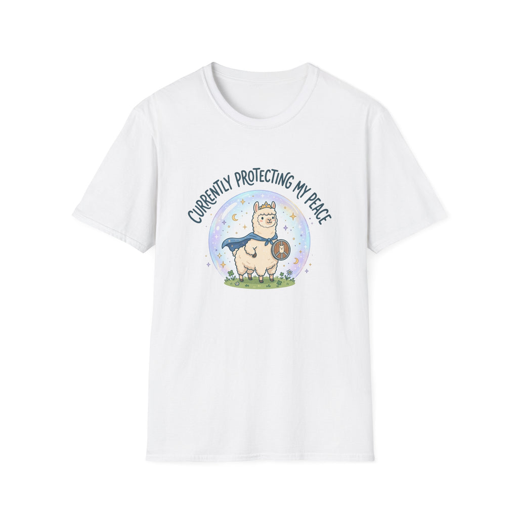 Protecting My Peace Llama T-Shirt