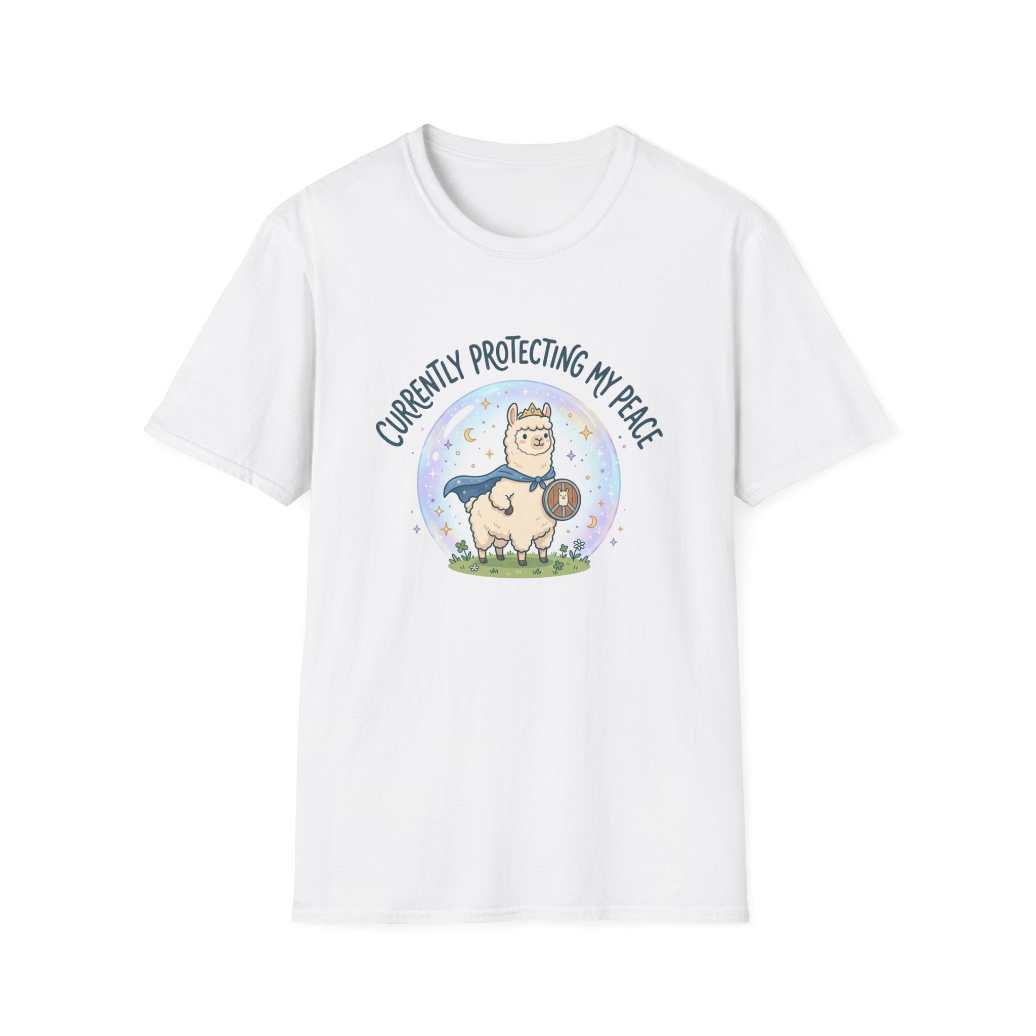 Protecting My Peace Llama T-Shirt