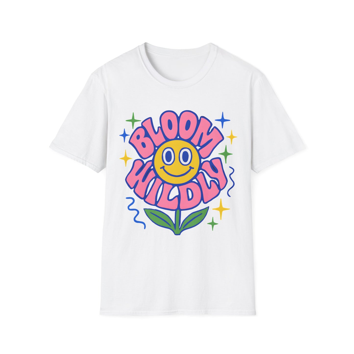 Bloom Wildly Graphic T-Shirt