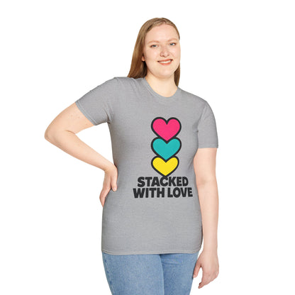 Colorful Love Heart T-Shirt