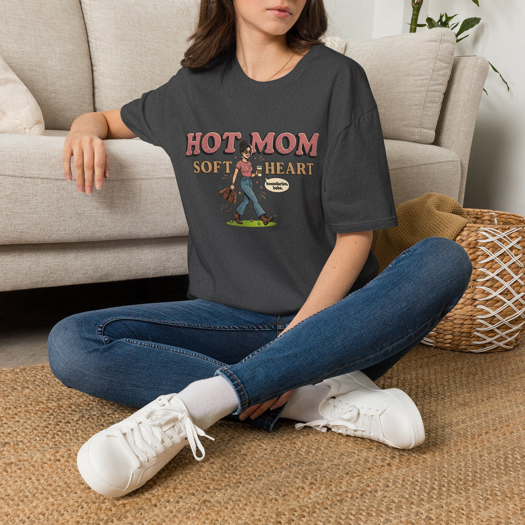 Hot Mom Soft Heart T-Shirt