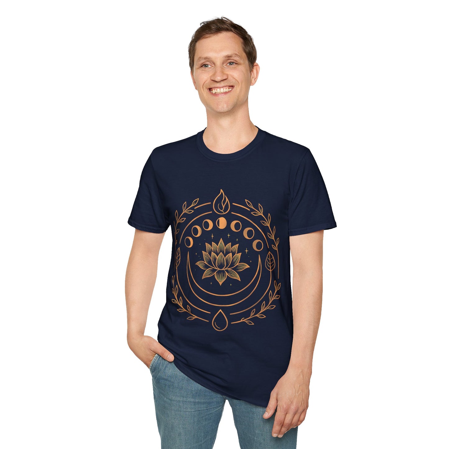 Bohemian Lotus Moon T-Shirt